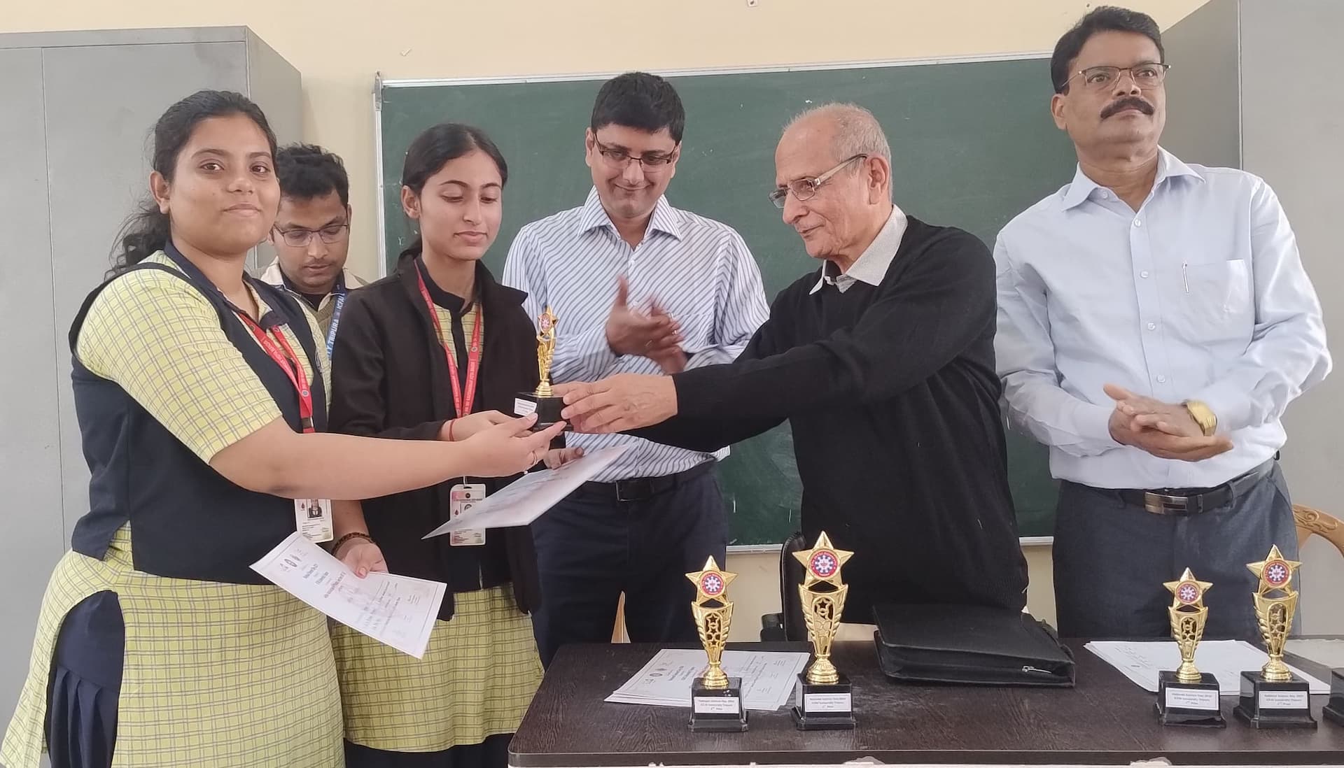 Students of SSRVM, Agartala taken part in Science Exhibition organised by ICFAI University, Tripura and got 3rd prize.